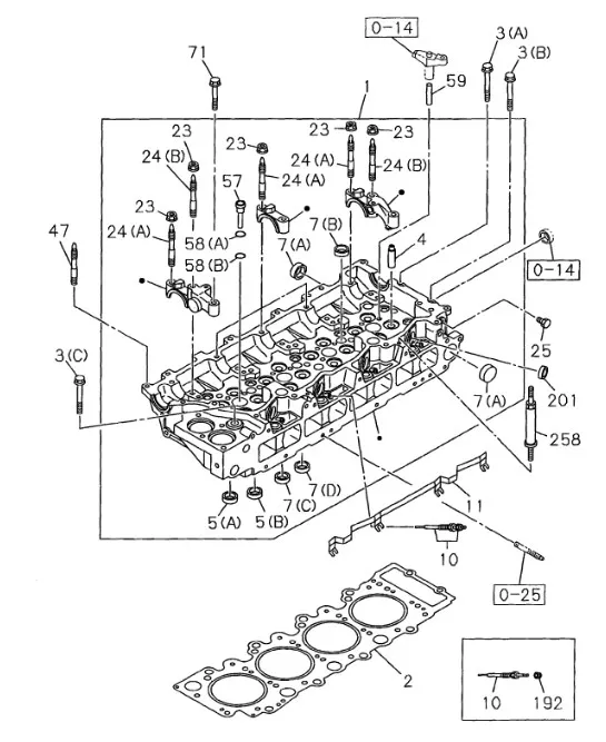 87595395 - прокладка головки